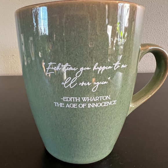 Edith Wharton ~ Book & Mug Set ~ Mug w/ Age of Innocence Quote & Copy of Novel - Picture 3 of 11